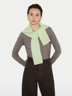 Supima Cotton Long Sleeve T-shirt | Ash Earth