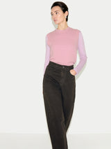 Supima Cotton Long Sleeve T-shirt | Lilac Frost