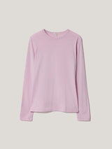 Supima Cotton Long Sleeve Tee | Lilac Frost