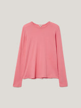 Supima Cotton Long Sleeve Tee | Pink Quartz