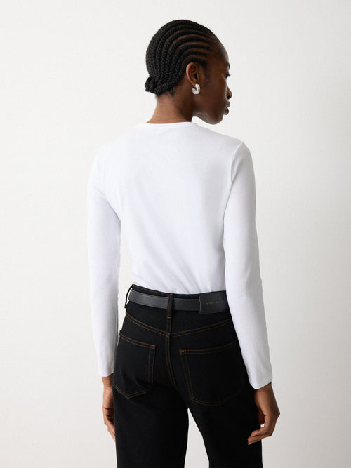 Mulmul Supima Cotton Flap Pyajama White main image 1