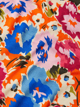 Abstract Meadow Pleat Top | Multi