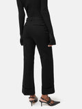 Turn Up Cotton Drill Trouser | Black