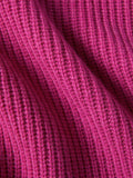 Merino Rib Side Tie Tabard | Pink