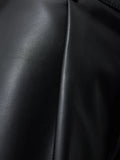 Leather Culotte | Black