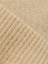 Merino Cashmere Boyfriend Crew | Cream