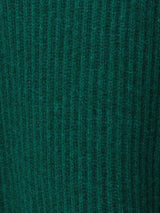 Faroe Fishermans Rib Jumper | Green