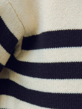 Wool Mariniere Jumper | Navy