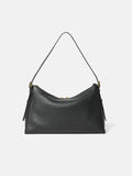 Trafalgar Leather Shoulder Bag | Black