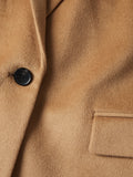 Wool Langford Tailored Coat | Camel