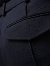 Harley Turn Up Trouser | Navy