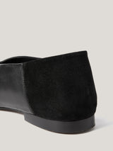 Linnie Flat Pointed Ballerina | Black