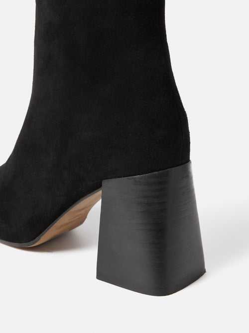 Fulham Suede Ankle Boot | Black