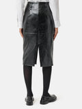 Patent Pencil Skirt | Black