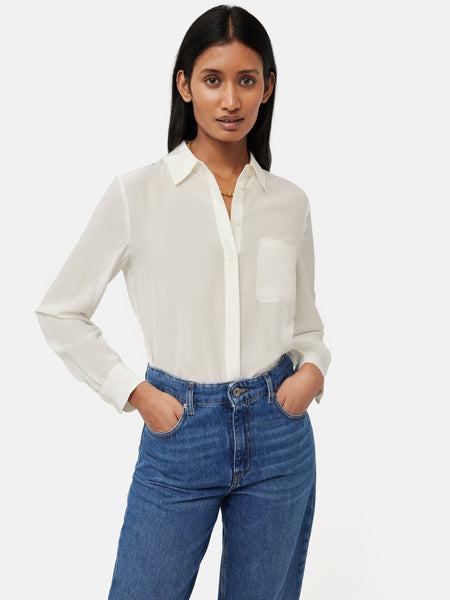 Silk Long Sleeve Shirt