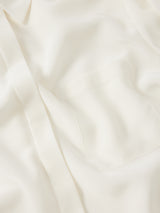 Silk Long Sleeve Shirt | Ivory