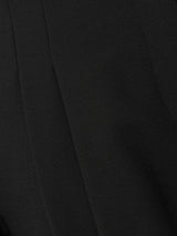 Kemp Wide Leg Japanese Wool Trouser | Black