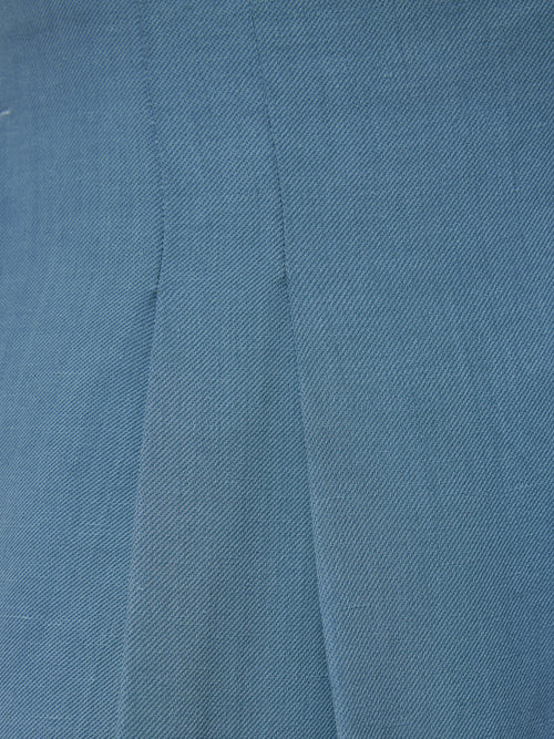 Kemp Italian Linen Trouser | Blue