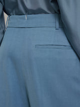 Kemp Italian Linen Trouser | Blue