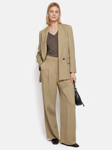 Kemp Italian Linen Trouser | Sand