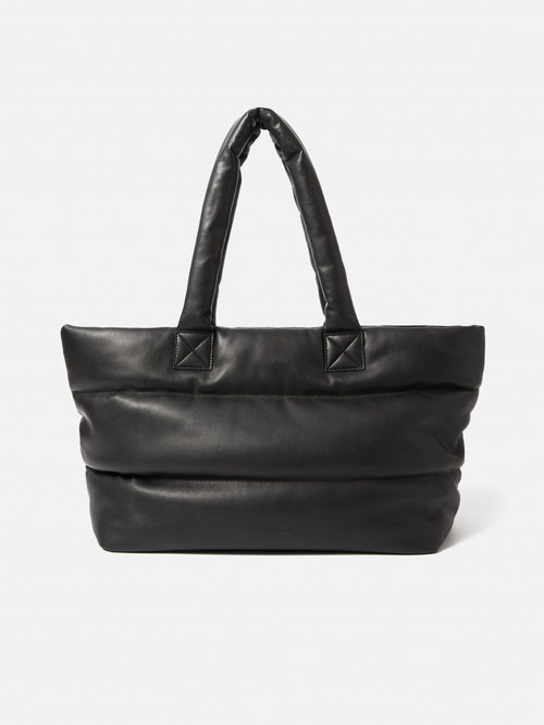 Albury Quilted Tote Bag | Black