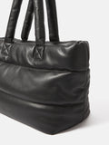 Albury Quilted Tote Bag | Black