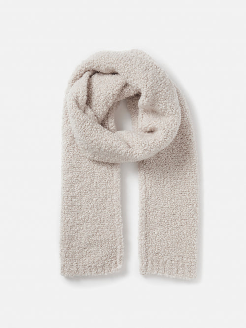 Boucle Scarf | Cream