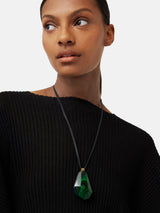 Resin Cord Necklace | Multi