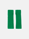 Wool Cashmere Mittens | Green