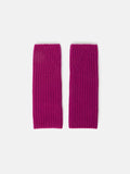 Wool Cashmere Mittens | Raspberry