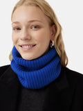 Wool Cashmere Blend Snood | Electric Blue