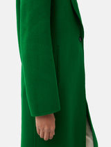 Double Face Wool Coat | Green