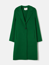 Double Face Wool Coat | Green