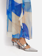 Russo Kitten Heel | Silver