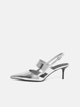 Russo Kitten Heel | Silver