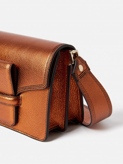 Ada Leather Crossbody Bag | Copper