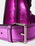 Ada Leather Crossbody Bag | Pink
