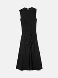Ruched Jersey Dress | Black