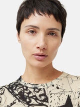 Kings & Queens Long Sleeve Top | Monochrome