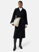 Large Trafalgar Shoulder Bag | White