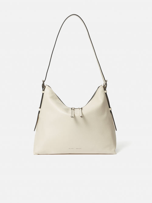 Large Trafalgar Shoulder Bag | White