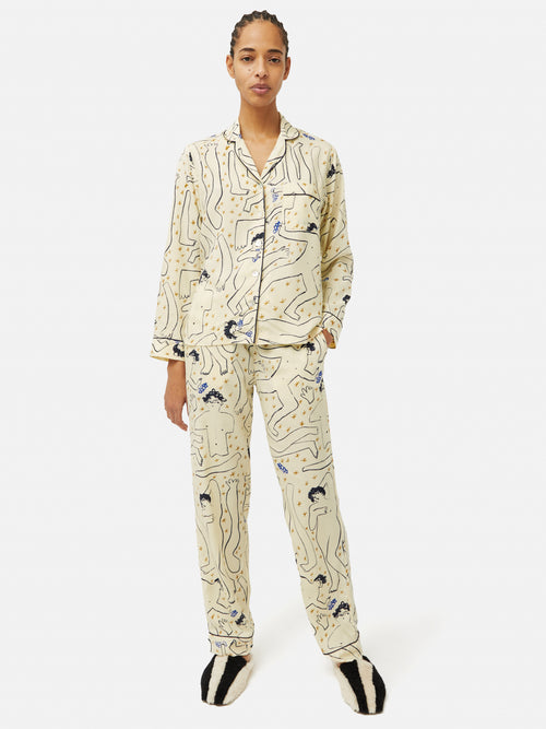 Naked Night Modal Pyjama | Ivory