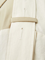 Panelled Trench Coat | Multi