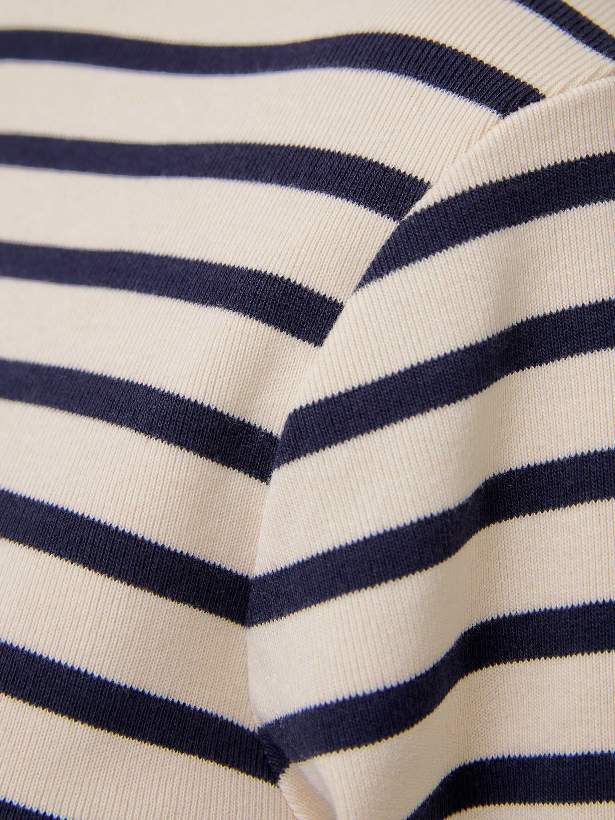 Stripe Pattern Sweat