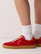 Portland Vintage Classic Trainer | Red