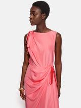 Roksanda Silk Bow Dress | Pink
