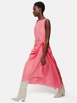 Roksanda Silk Bow Dress | Pink