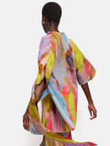 Roksanda Plisse Knotted Tabard | Multi