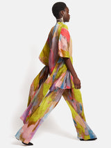 Roksanda Plisse Knotted Tabard | Multi