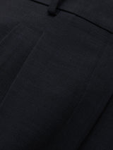 Nik Crosshatch Trouser | Navy